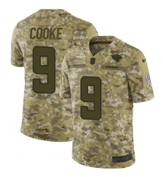 Youth Nike Jacksonville Jaguars #9 Logan Cooke Limited Camo 2018 Salute to Service NFL Jers