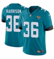 Men's Nike Jacksonville Jaguars #36 Ronnie Harrison Black Alternate Vapor Untouchable Limited Player NFL Jersey