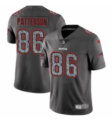 Youth Nike New England Patriots #86 Cordarrelle Patterson Gray Static Untouchable Limited NFL Jersey