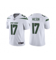 Men's New York Jets #17 Garrett Wilson 2022 White Vapor Untouchable Limited Stitched Jersey