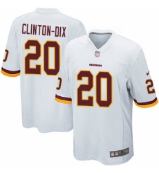 Men's Nike Washington Redskins #20 Ha Clinton-Dix Game White NFL Jersey