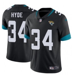 Youth Nike Jacksonville Jaguars #34 Carlos Hyde Black Team Color Vapor Untouchable Limited Player NFL Jersey