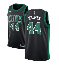 Women's Nike Boston Celtics #44 Robert Williams Swingman Black NBA Jersey - Statement Edition