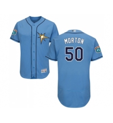 Men's Tampa Bay Rays #50 Charlie Morton Columbia Alternate Flex Base Authentic Collection Baseball Jersey
