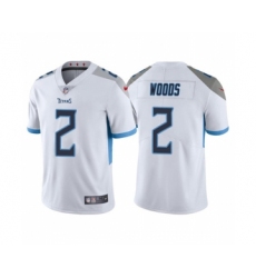 Men's Tennessee Titans #2 Robert Woods White Vapor Untouchable Stitched Jersey