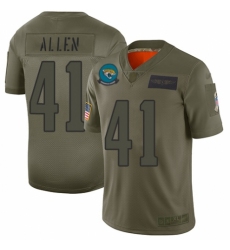 Women's Jacksonville Jaguars #41 Josh Allen Limited Camo 2019 Salute to Service Football Jersey