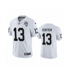 Youth Oakland Raiders #13 Hunter Renfrow White 2020 Inaugural Season Vapor Limited Jersey