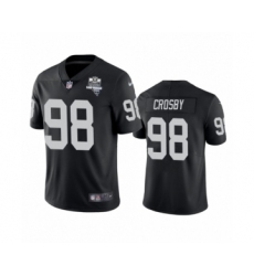 Youth Oakland Raiders #98 Maxx Crosby Black 2020 Inaugural Season Vapor Limited Jersey Youth Oakland Raiders #98 Maxx Crosby Black 2020 Inaugural Season Vapor Limited Jersey