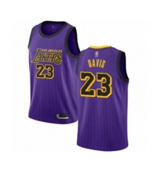 Women's Los Angeles Lakers #23 Anthony Davis Swingman Purple Basketball Jersey - City Edition