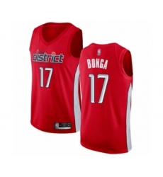 Youth Washington Wizards #17 Isaac Bonga Red Swingman Jersey - Earned Edition