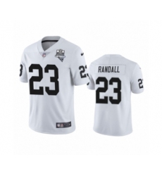 Women's Oakland Raiders #23 Damarious Randall White 2020 Inaugural Season Vapor Limited Jersey