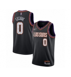 Women's Phoenix Suns #0 Jalen Lecque Swingman Black Basketball Jersey - 2019 20 City Edition