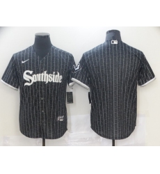 Men's Nike Chicago White Sox Blank Black Authentic Baseball Jersey