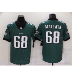 Men's Philadelphia Eagles #68 Jordan Mailata Nike Midnight Green Limited Jersey