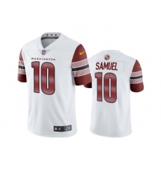 Men's Washington Commanders #10 Curtis Samuel White Vapor Untouchable Stitched Football Jersey