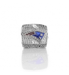 NFL 2001 New England Patriots Men's Alloy jewelry Silver - No. 11