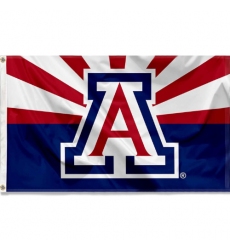 2Pcs College Flags & Banners Co. Arizona Wildcats AZ State Design Flag