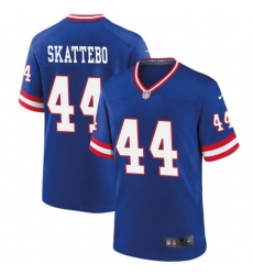 Men's New York Giants #44 Cam Skattebo Royal 2025 Draft F U S E Vapor Limited Stitched Football Jersey