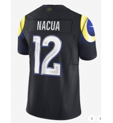 Men's Los Angeles Rams #12 Puka Nacua Rivalries Collection Jersey