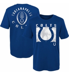 Men's Indianapolis Colts Blue Preschool Liquid Camo Logo T Shirt