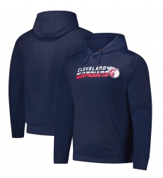 Men's Cleveland Guardians Navy Dunbrooke Champion Pullover Hoodie