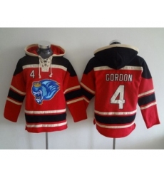 Men's Kansas City Royals #4 Alex Gordon Red MLB Baseball Hoodie