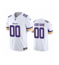 Men's Minnesota Vikings Active Player Custom White 2023 F.U.S.E. Vapor Untouchable Stitched Jersey