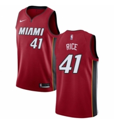 Women's Nike Miami Heat #41 Glen Rice Swingman Red NBA Jersey Statement Edition
