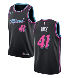 Youth Nike Miami Heat #41 Glen Rice Swingman Black NBA Jersey - City Edition