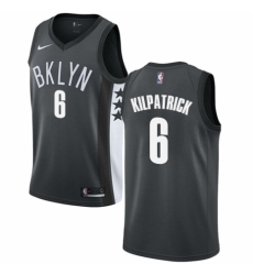 Youth Nike Brooklyn Nets #6 Sean Kilpatrick Swingman Gray NBA Jersey Statement Edition