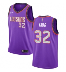 Women's Nike Phoenix Suns #32 Jason Kidd Swingman Purple NBA Jersey - 2018  19 City Edition
