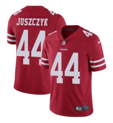 Youth Nike San Francisco 49ers #44 Kyle Juszczyk Elite Red Team Color NFL Jersey