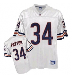 Youth Reebok Chicago Bears #34 Walter Payton White Premier EQT Throwback NFL Jersey