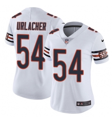 Women's Nike Chicago Bears #54 Brian Urlacher Elite White NFL Jersey