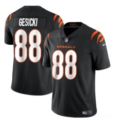 Men's Cincinnati Bengals #88 Mike Gesicki Black Vapor Untouchable Limited Stitched Jersey