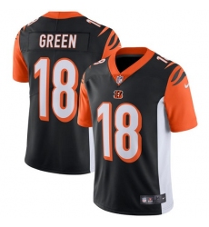 Youth Nike Cincinnati Bengals #18 A.J. Green Elite Black Team Color NFL Jersey