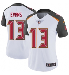Women's Nike Tampa Bay Buccaneers #13 Mike Evans Elite White NFL Jersey Women's Nike Tampa Bay Buccaneers #13 Mike Evans Elite White NFL Jersey