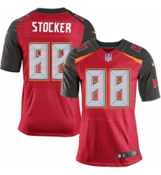 Men's Nike Tampa Bay Buccaneers #88 Luke Stocker Elite Red Team Color NFL Jersey