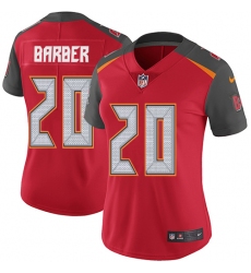 Women's Nike Tampa Bay Buccaneers #20 Ronde Barber Elite Red Team Color NFL Jersey