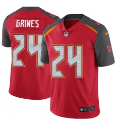 Youth Nike Tampa Bay Buccaneers #24 Brent Grimes Elite Red Team Color NFL Jersey