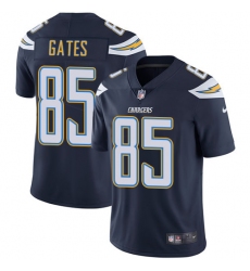 Youth Nike Los Angeles Chargers #85 Antonio Gates Elite Navy Blue Team Color NFL Jersey