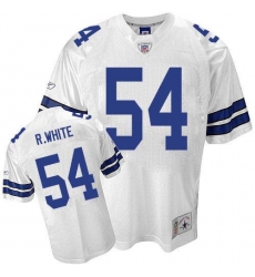 Reebok Dallas Cowboys #54 Randy White Premier EQT White Legend Throwback NFL Jersey