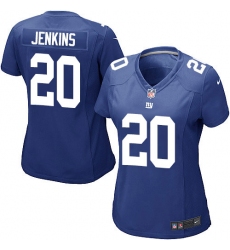 Women's Nike New York Giants #20 Janoris Jenkins Game Royal Blue Team Color NFL Jersey