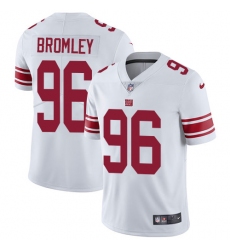 Youth Nike New York Giants #96 Jay Bromley Elite White NFL Jersey