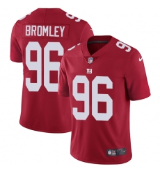 Youth Nike New York Giants #96 Jay Bromley Red Alternate Vapor Untouchable Limited Player NFL Jersey