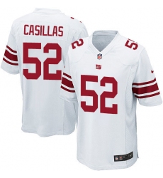 Men's Nike New York Giants #52 Jonathan Casillas Game White NFL Jersey