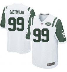 Men's Nike New York Jets #99 Mark Gastineau Game White NFL Jersey