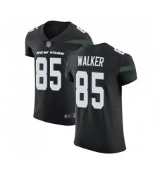 Men's New York Jets #85 Wesley Walker Black Alternate Vapor Untouchable Elite Player Football Jersey