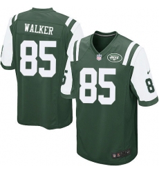 Men's Nike New York Jets #85 Wesley Walker Game Green Team Color NFL Jersey