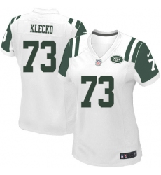 Women's Nike New York Jets #73 Joe Klecko Game White NFL Jersey